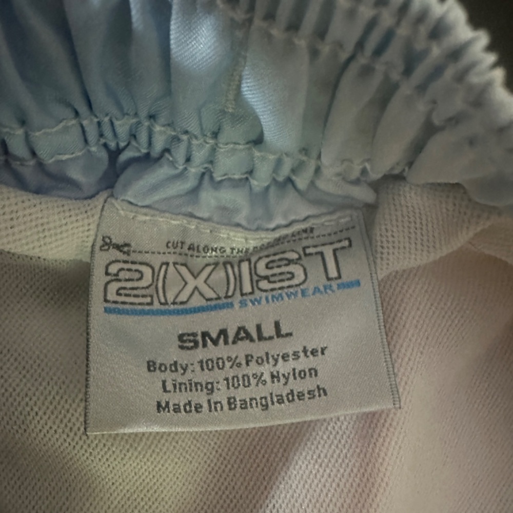 2xist Swim Trunks Small Gently worn 100% polyester Elastic waist External lacing - Picture 4 of 5